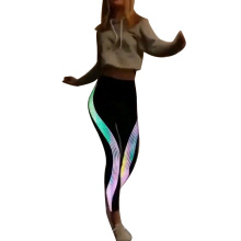 Aliexpress Europa comercio caliente venta de diseños de impresión digital Leggings cadera elástica para mujer de cintura alta Pantalones de Yoga